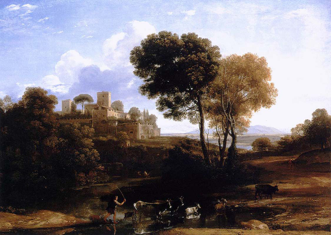 Landscape with Shepherds two 